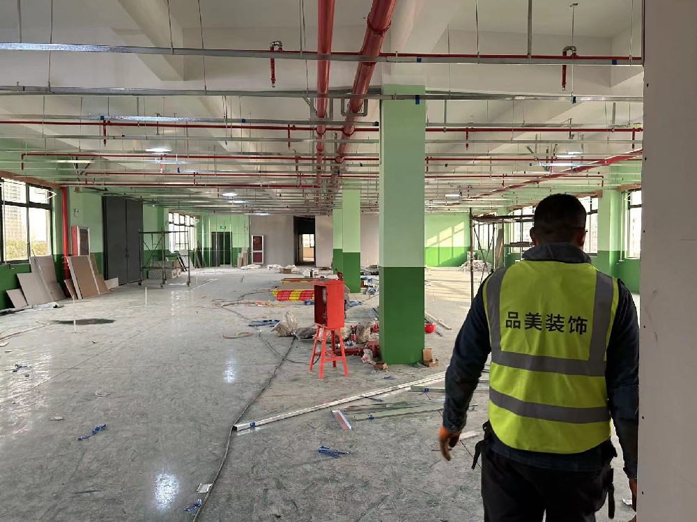 嘉兴海宁市万级电子无尘车间改造工程